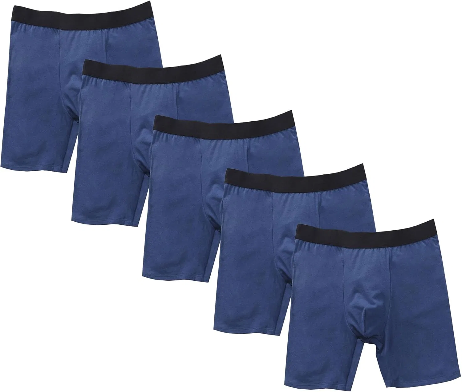 Боксеры компрессионные, мужские, Royal Blue-5pc