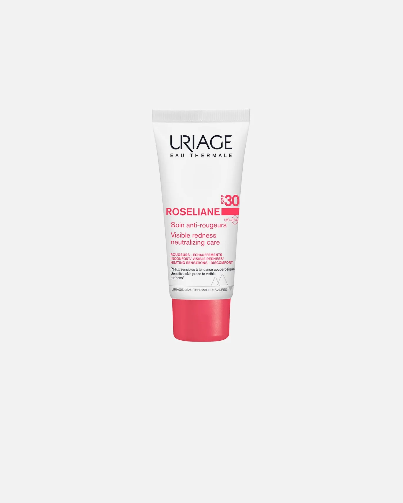 Крем для лица SPF30 URIAGE Дневной Roseliane Crema anti-rojeces hidratante с экстрактом женьшеня и водорослей