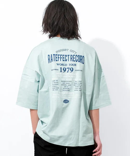Детская футболка WORLD TOUR RAT EFFECT зелёная