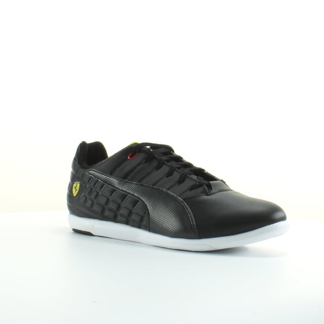 Кожаные кроссовки Ferrari Pedals 4 e на шнуровке 305504 02 Puma, черный — фото 2