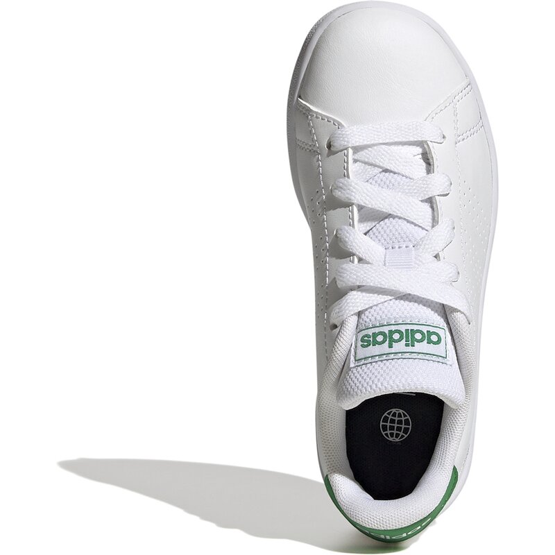 Низкие ботинки преимущество стиль жизни суд кружева Adidas, мультиколор — фото 3