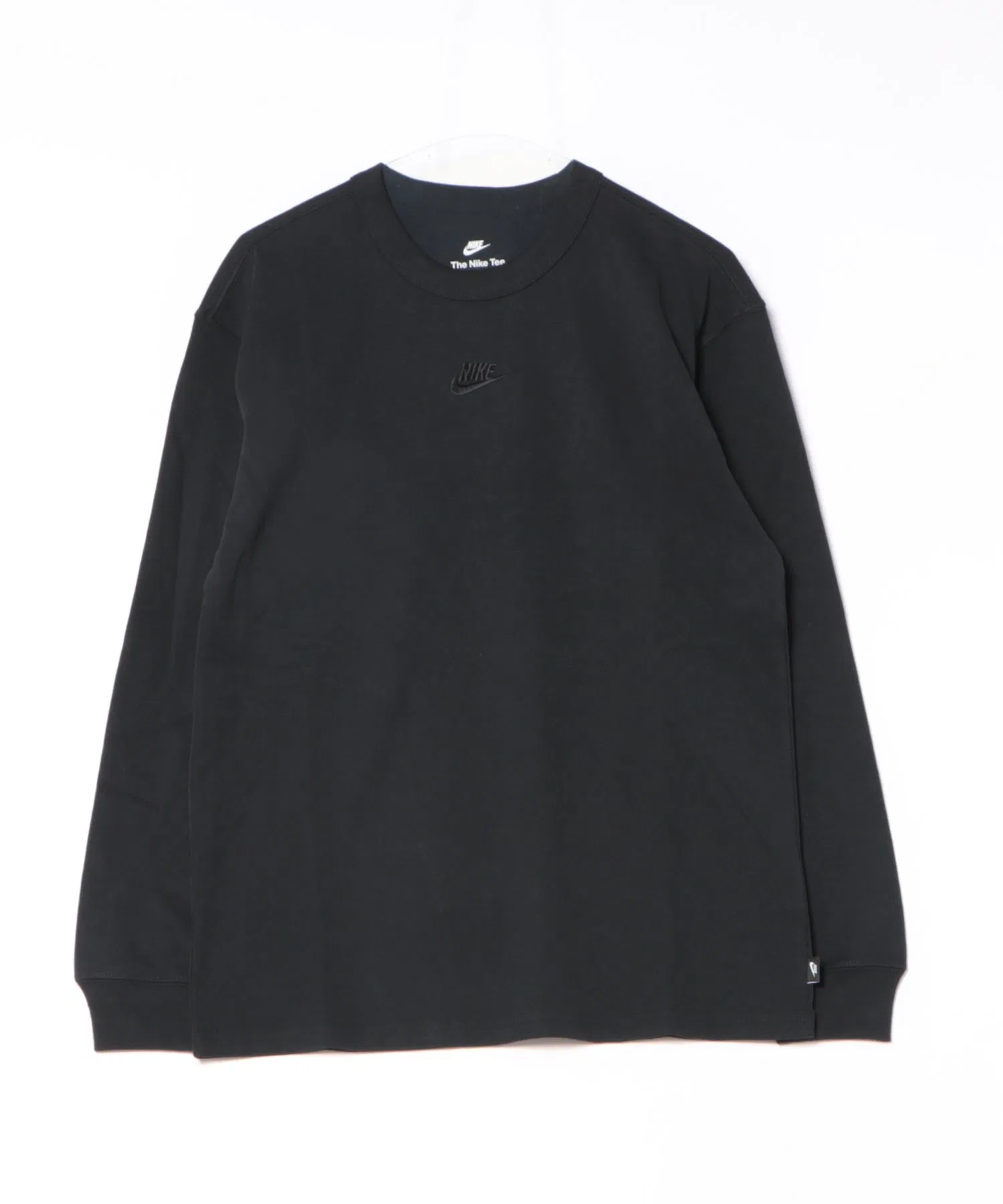 Мужская футболка NIKE TEE LSE LS PREM E чёрная