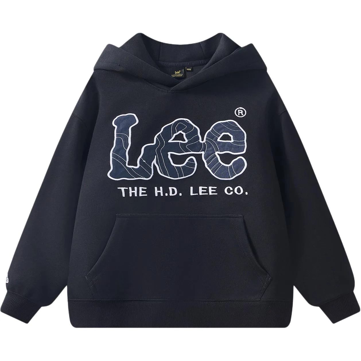 Детский худи Lee, черный