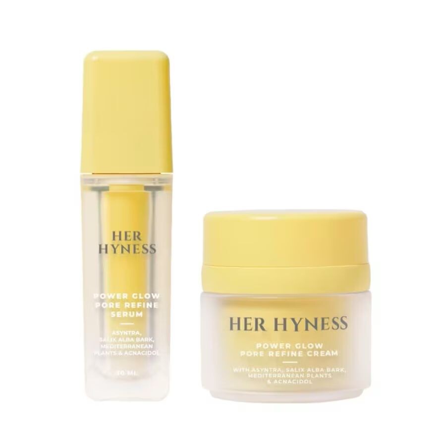 

Her Hyness Power Glow Pore Refine Serum 30 мл. + Крем 30 мл, ํYellow