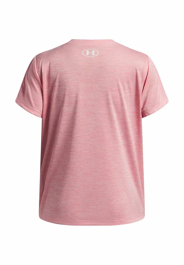 Футболка спортивная Tech twist wordmark logo Under Armour, горько-розовый — фото 2