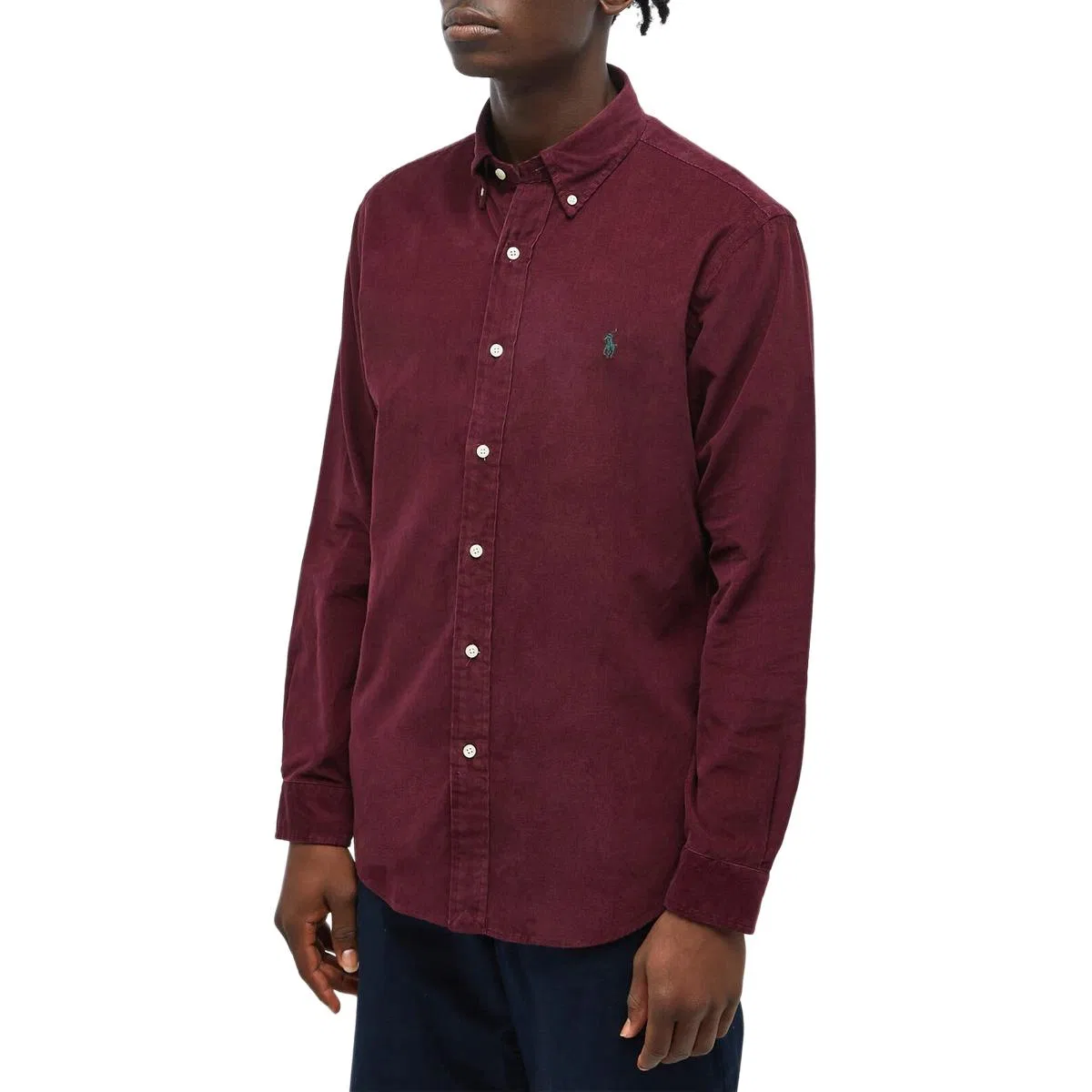 Рубашка Classic Version мужская Polo Ralph Lauren, Burgundy — фото 3