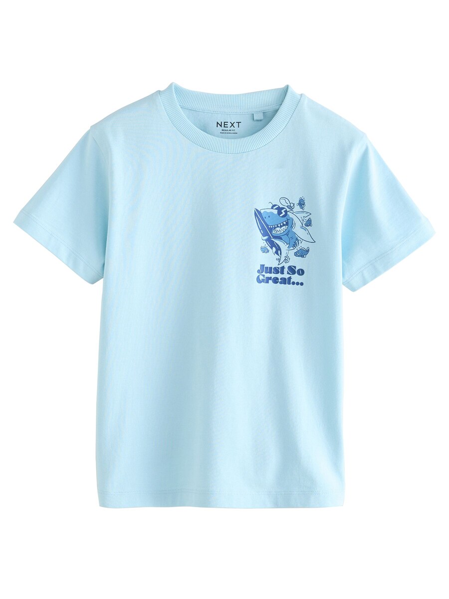 

Рубашка Next, цвет Navy/Royal blue/Light blue