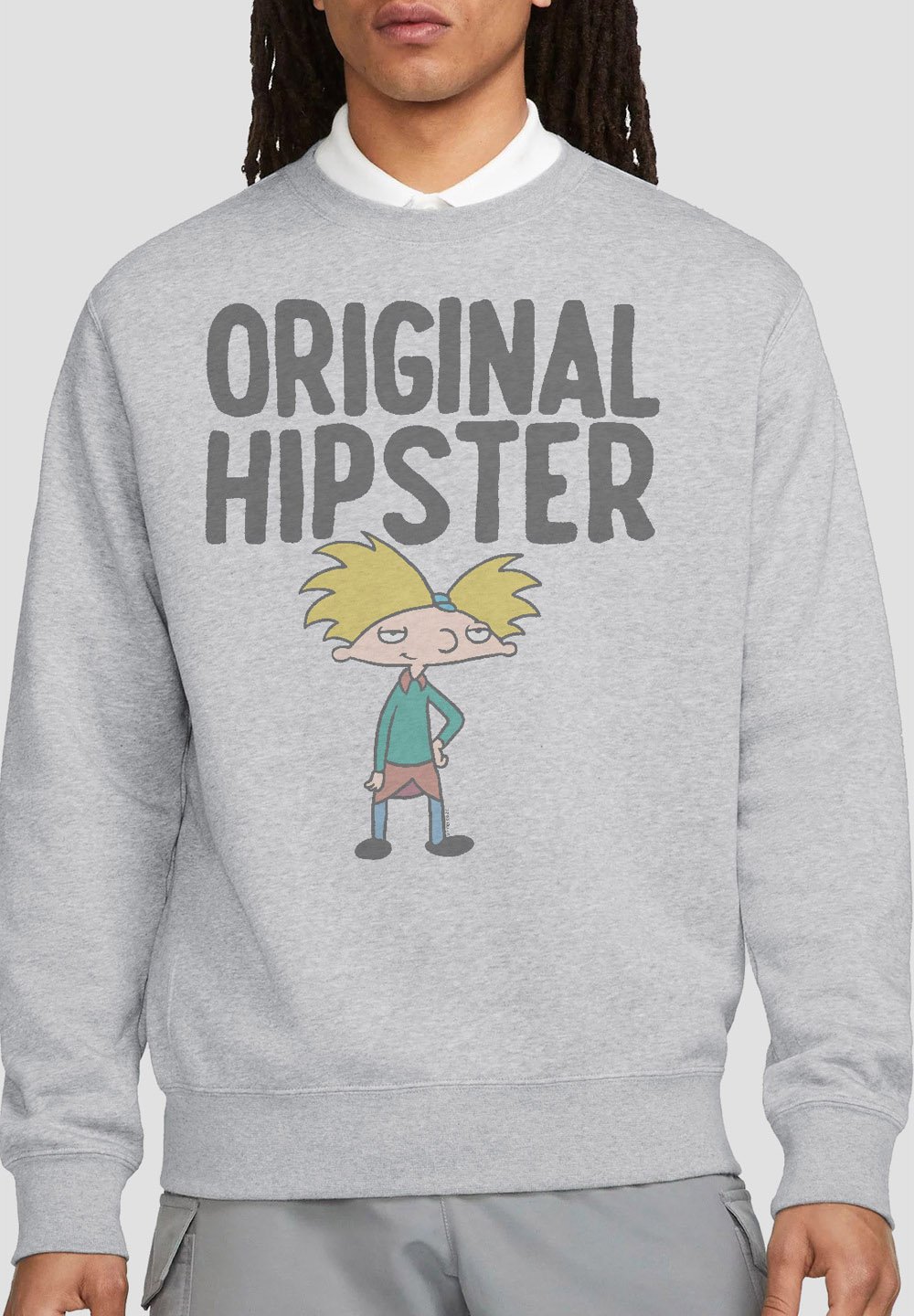 

Толстовка HEY ARNOLD ORIGINAL HIPSTER Cotton Soul, светло-серый