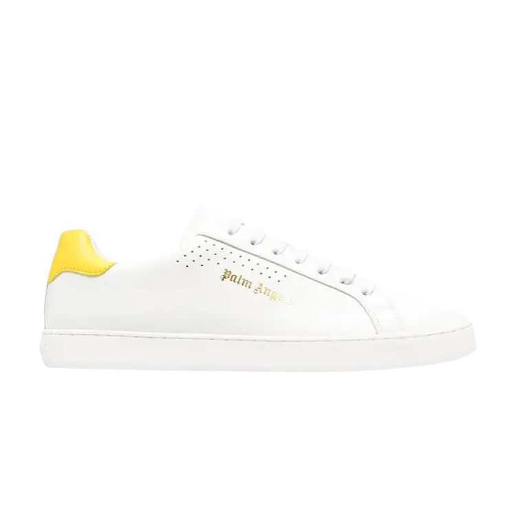 

Кроссовки Palm Angels New Tennis 'White Yellow', белый