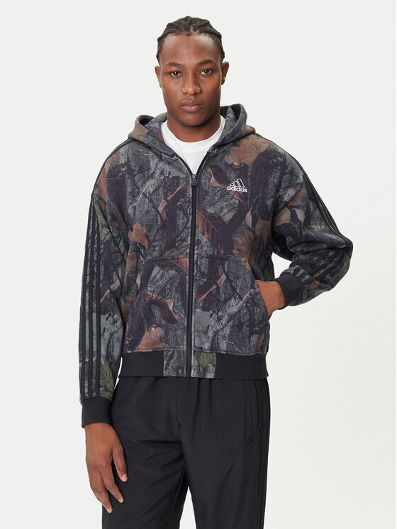

Свитшот loose fit Camo JY2775 Adidas, серый