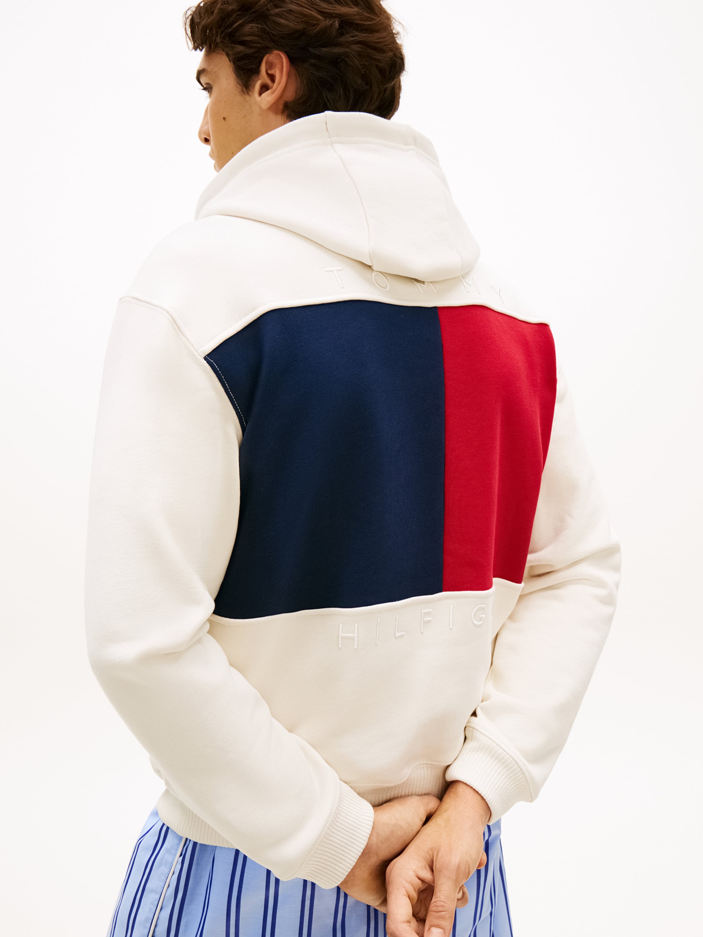 TOMMY HILFIGER Толстовка в пастельно-желтом цвете — фото 2