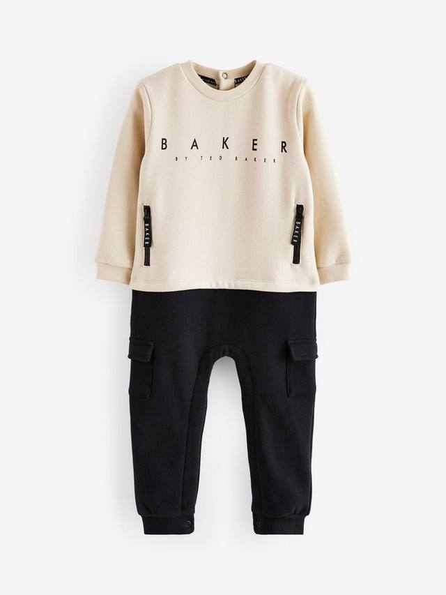 

Комбинезон baker by baby mock Ted Baker, цвет Stone