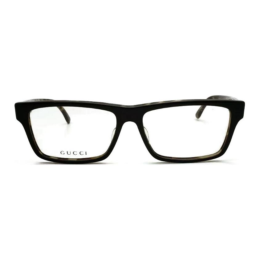 

Пластиковая прямоугольная оправа для очков унисекс черепаховый GUCCI