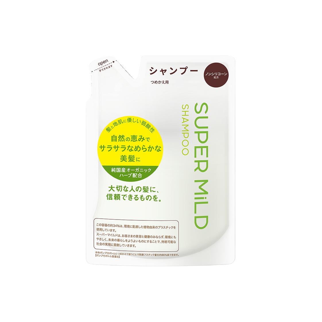 

Super Mild Зеленый ароматный сменный блок шампунь глубокое очищение 400мл/400мл*2/400мл*3