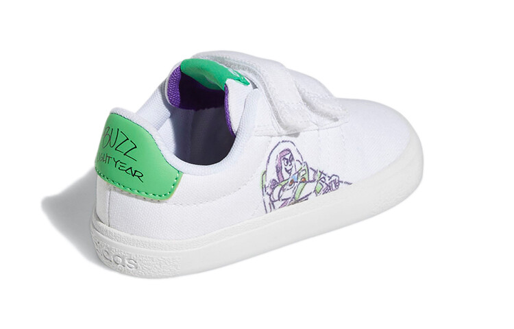 Кроссовки Disney X adidas neo Vulc Raid3r Toddler Shoes TD Low-top White — фото 4