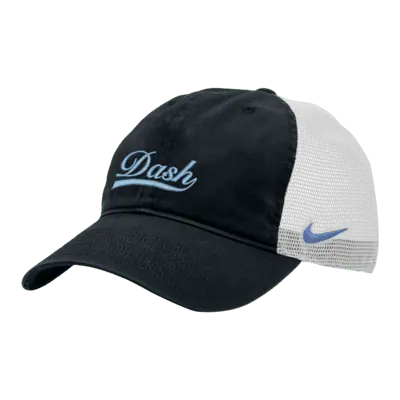 

Бейсболка Nike Houston Dash Heritage86 Soccer Trucker Hat, черный