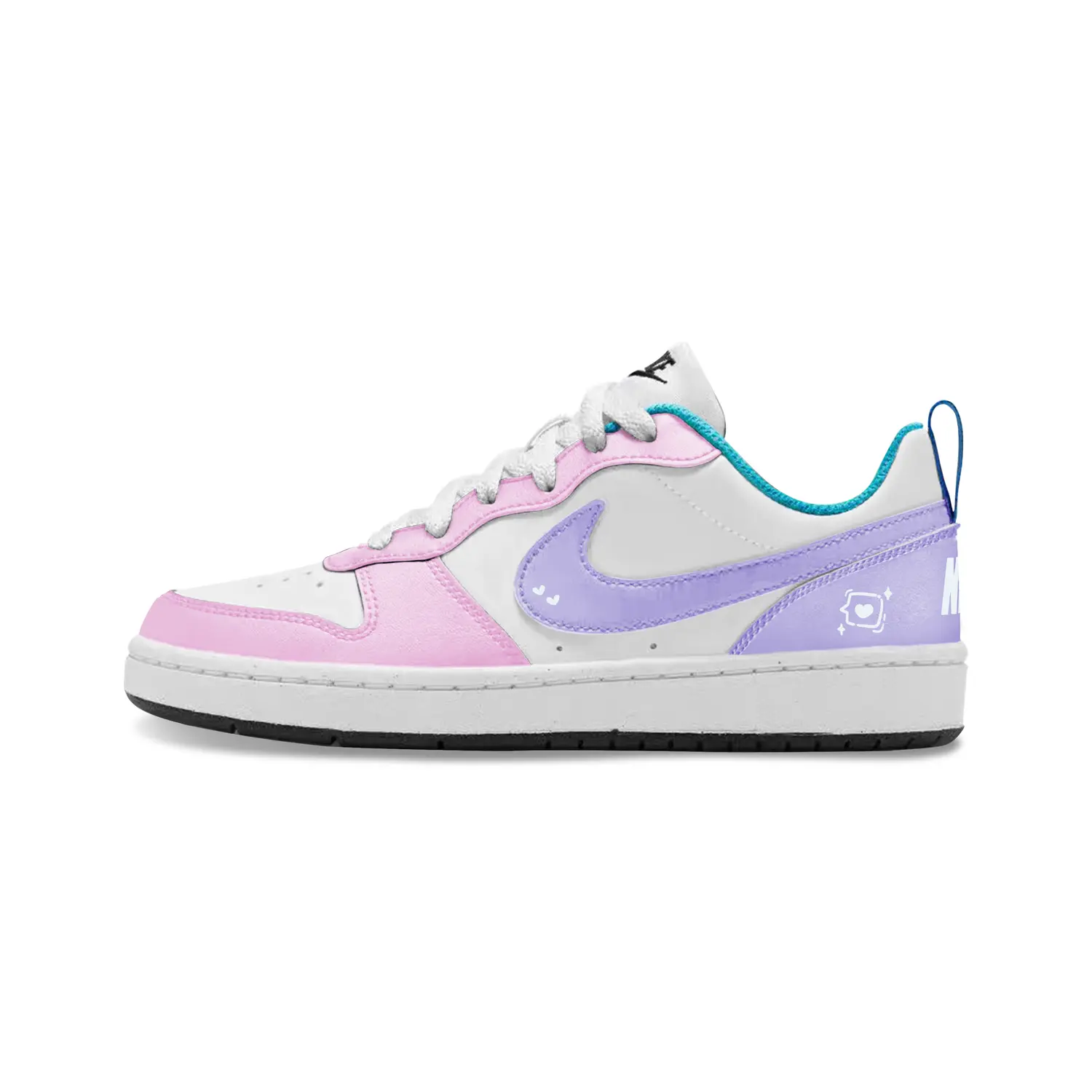 

Детские скейтерские кроссовки Court Borough для младших школьников Nike, фиолетовый