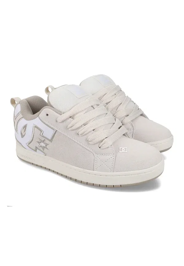 Кроссовки для скейтбординга Court Graffik Skate Shoes Dc Shoes, светло-бежевый — фото 2