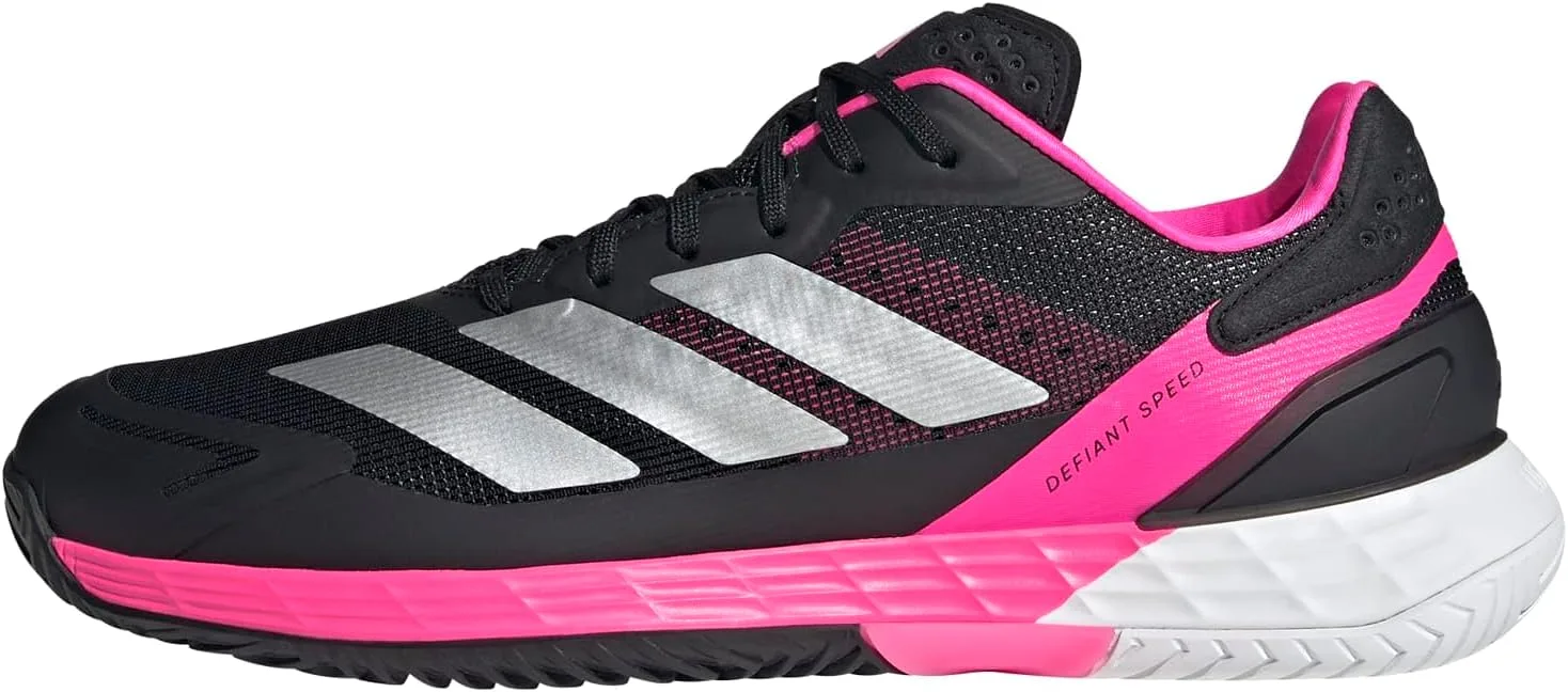 Мужские теннисные кроссовки Defiant Speed 2 adidas, серебро