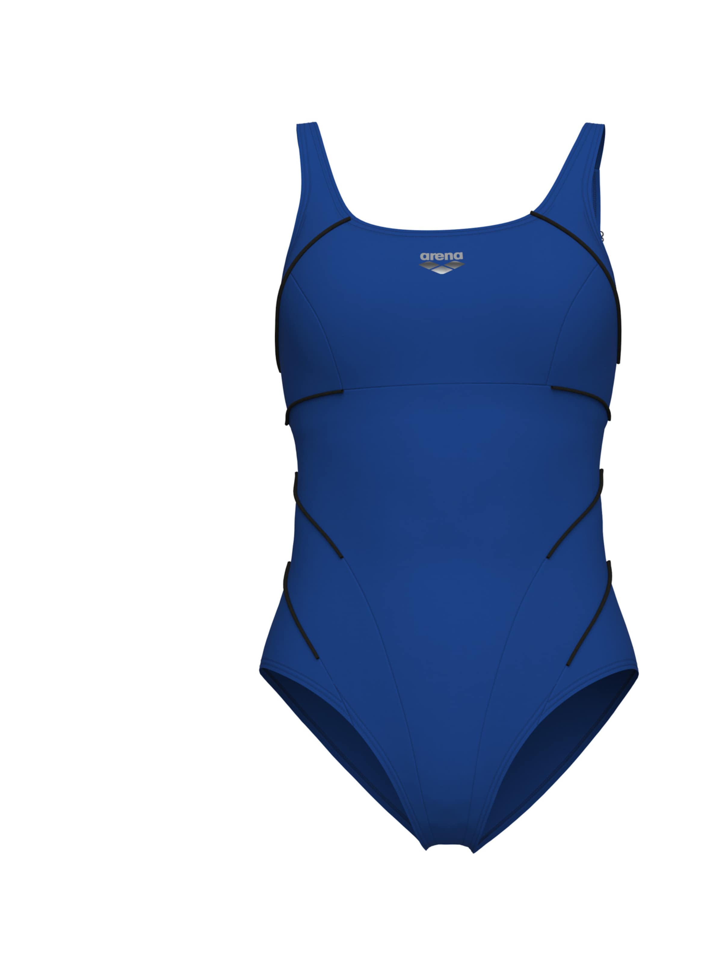 

ARENA Купальник-бралетт с эффектом шейпер 'SHAPEWEAR Jewel Low C-Cup R' в синем цвете