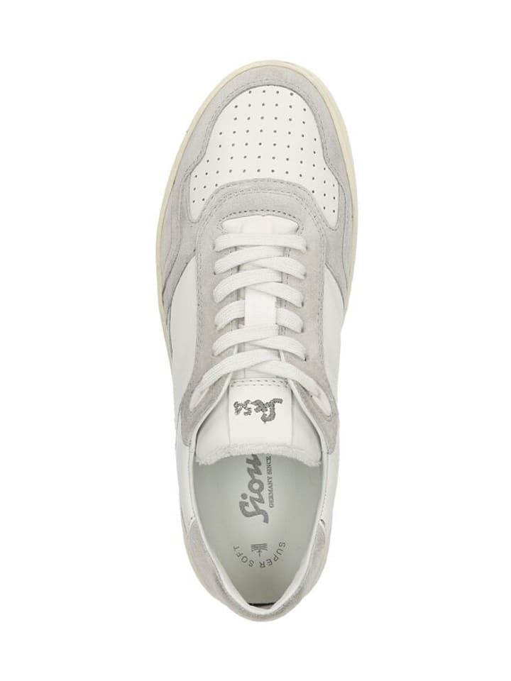 Кроссовки на шнуровке Sioux Lowtop-Sneaker Tedroso, цвет fantasma/snow — фото 2