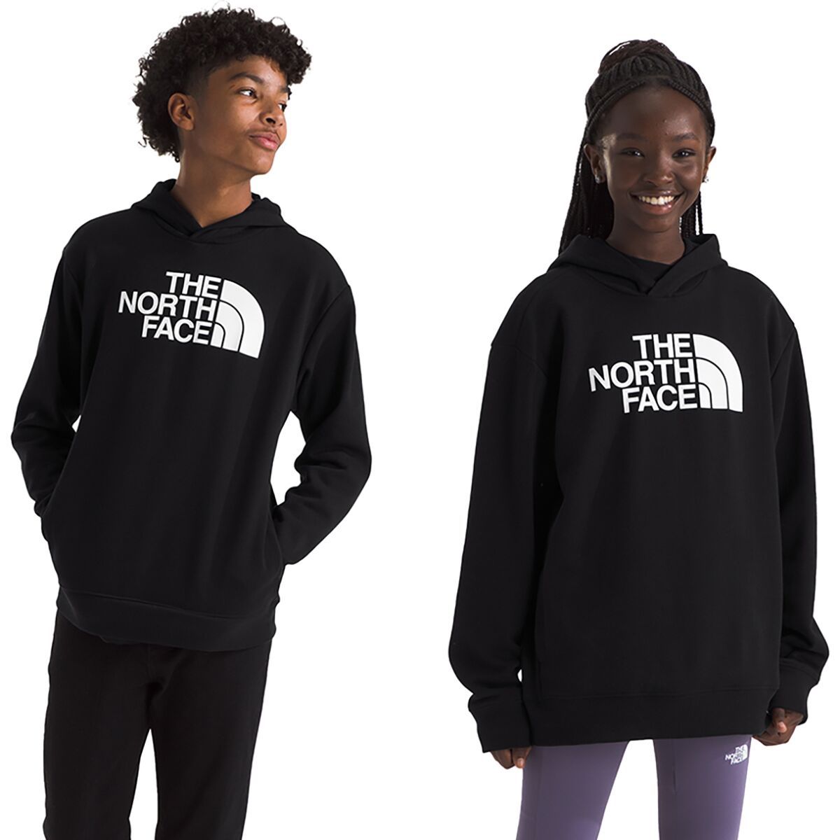 

Полукупол кемп флисовая толстовка с капюшоном - детская The North Face, мультиколор