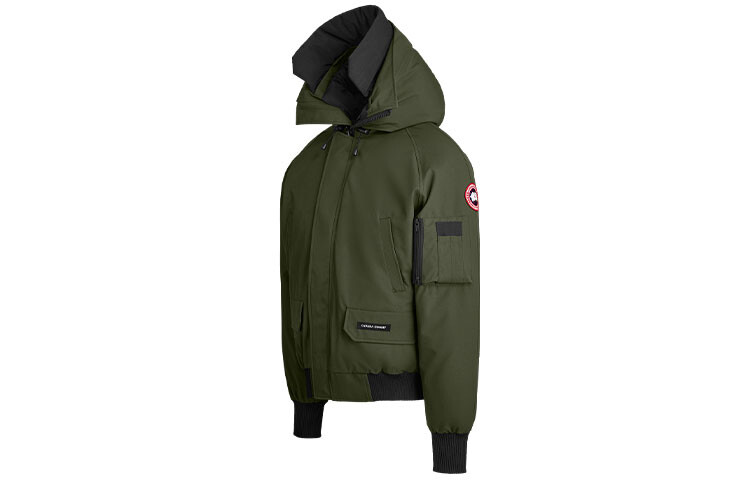 

Мужской пуховик Canada Goose, армейский зеленый