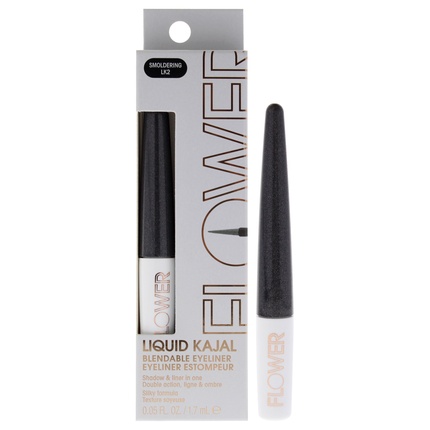 

Жидкая подводка для глаз Liquid Kajal Blendable Eyeliner Lk2 Smoldering 005 Oz Flower Beauty