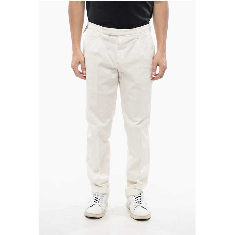 

CC COLLECTION Брюки-чиносы с карманами с клапанами Corneliani, White
