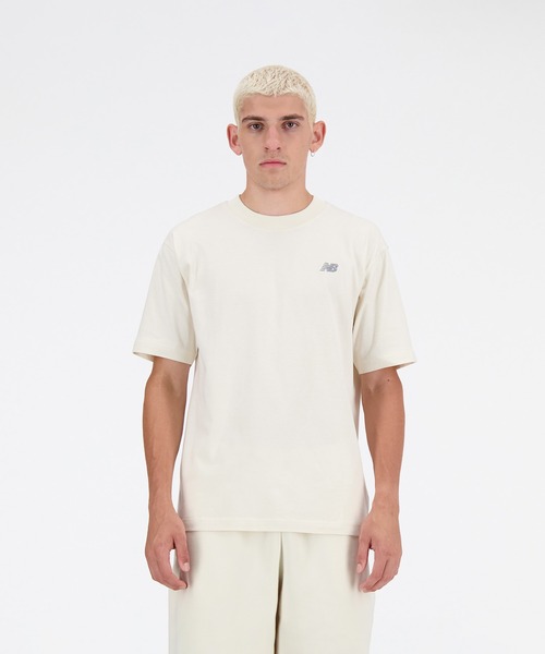 

Спортивная футболка с коротким рукавом, коллекция Sport Essentials New Balance, цвет слоновая кость, Бежевый, Спортивная футболка с коротким рукавом, коллекция Sport Essentials New Balance, цвет слоновая кость