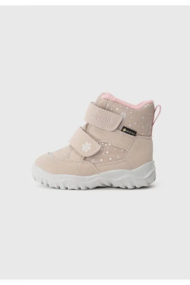 Детские ботинки для девочек с анатомической подошвой Superfit, Beige-Pink