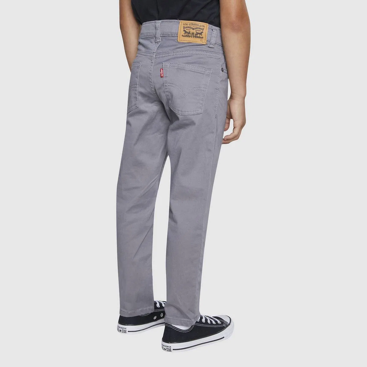 узкие детские штаны 511 для мальчиков 4-7XL Levi's, Grey — фото 3