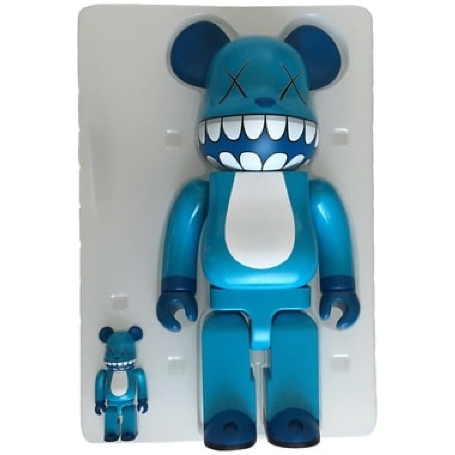 

Фигурка Be@rbrick Kaws Chompers 400% + 100% A-nation