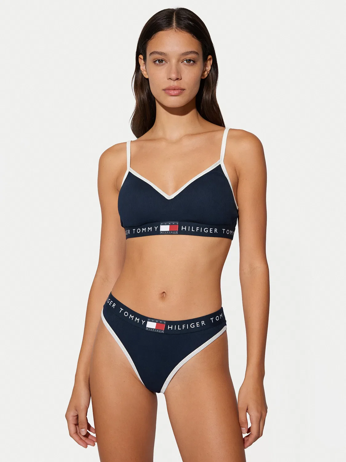 Женский топ-бюстгальтер Tommy Hilfiger, синий — фото 2