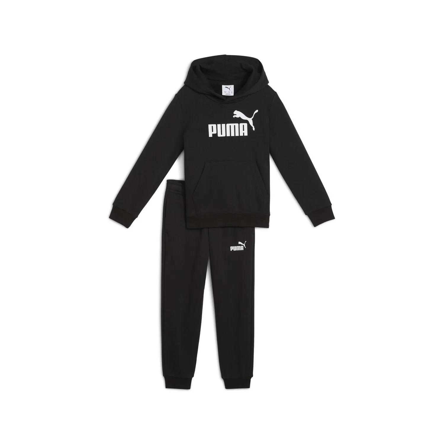 Детский спортивный костюм с капюшоном Essentials No.1 Logo Puma, Schwarz Stadtgrun