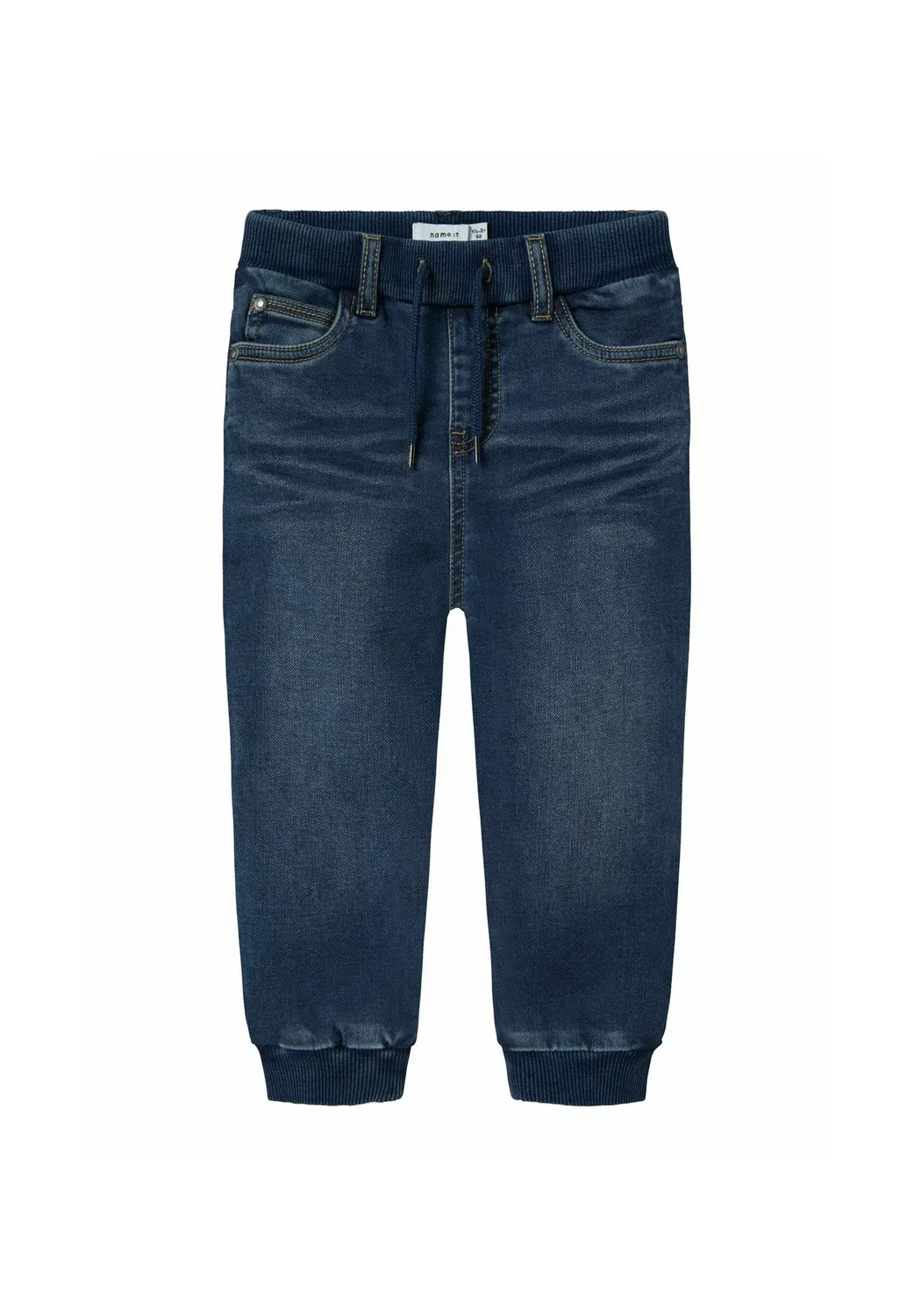 Джинсы из флиса свободного кроя - джинсы свободного покроя Name It, Dark Blue Denim