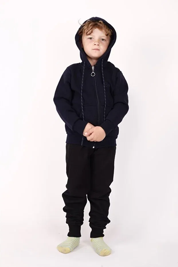 Детское худи для мальчиков с капюшоном Nacar Çarşı, Navy Blue