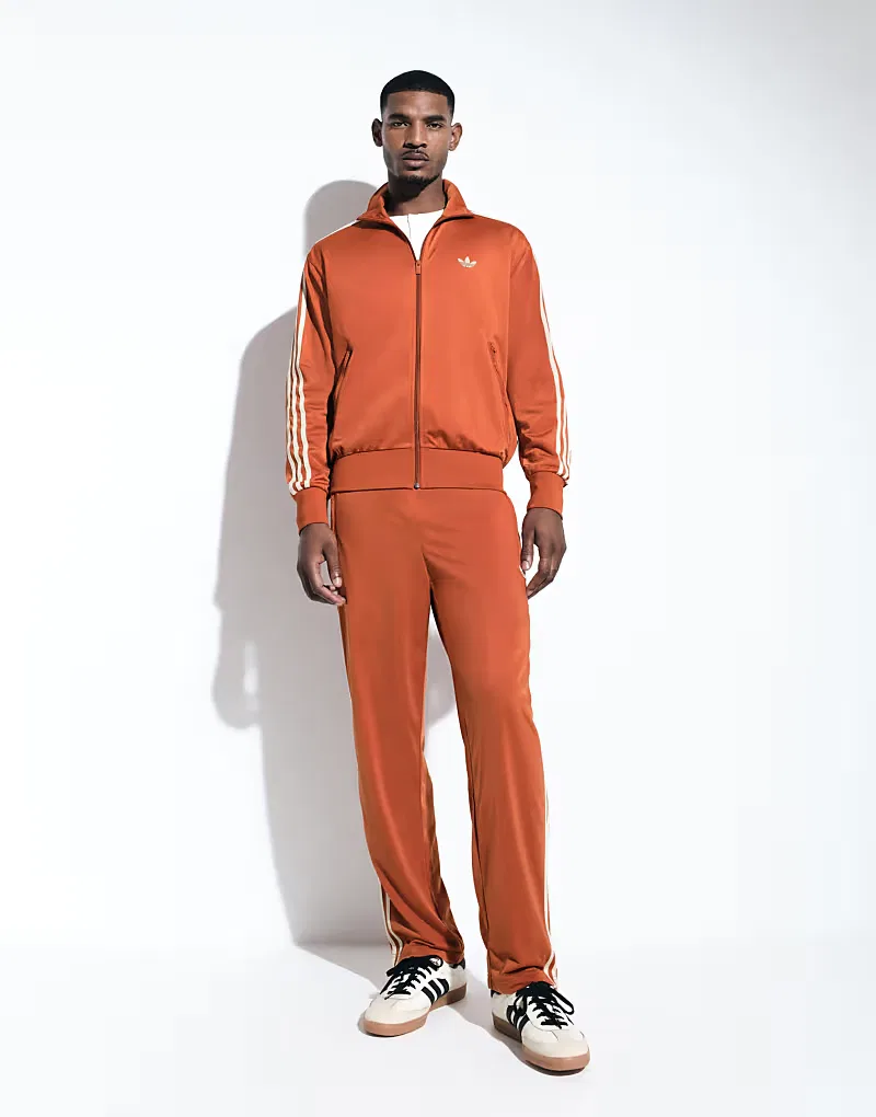 Спортивная куртка Adidas Originals Firebird в цвете ржавый - эксклюзивно в ASOS — фото 4