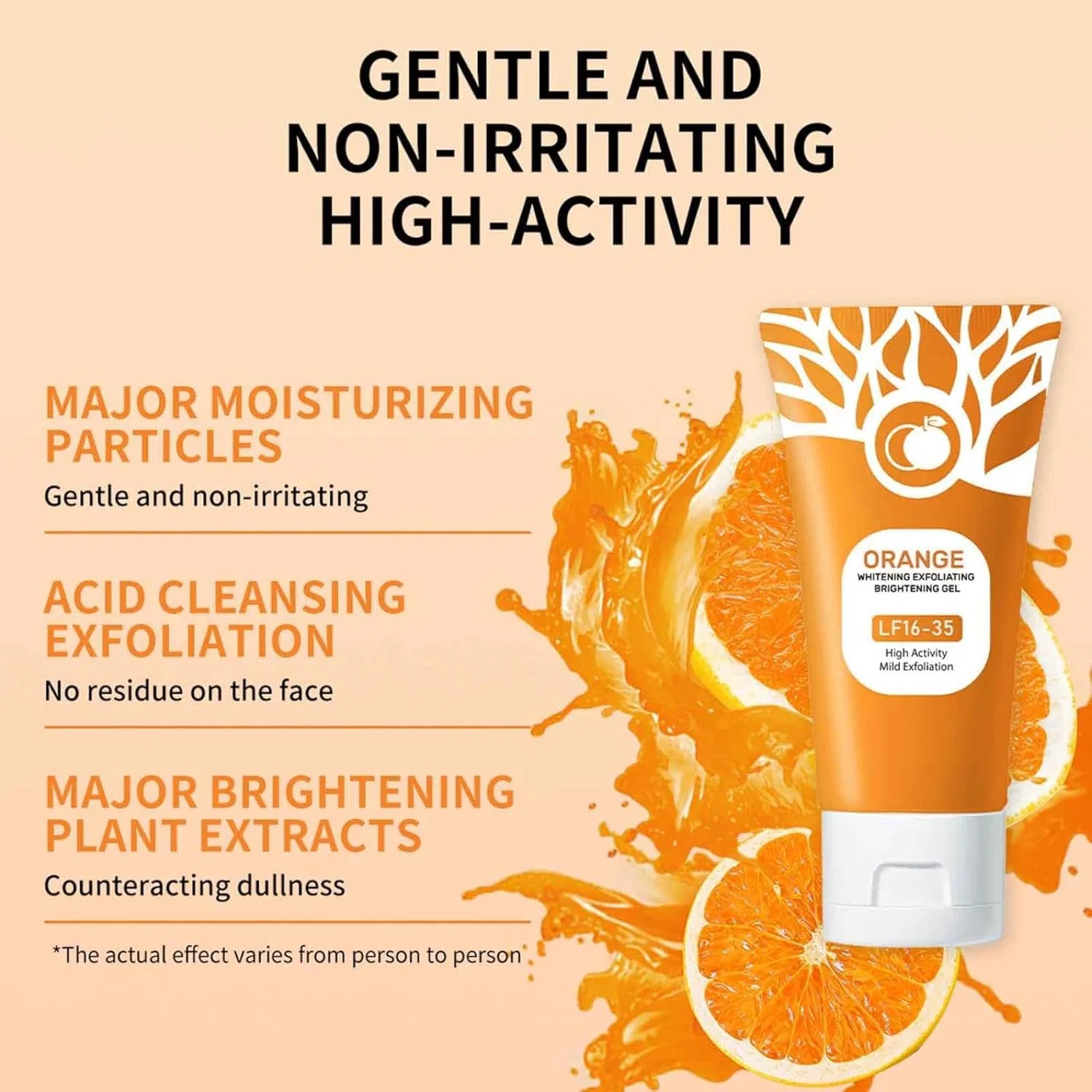 Эксфолиирующий гель для лица и тела Orange Brightening, 50 мл Generisch — фото 3