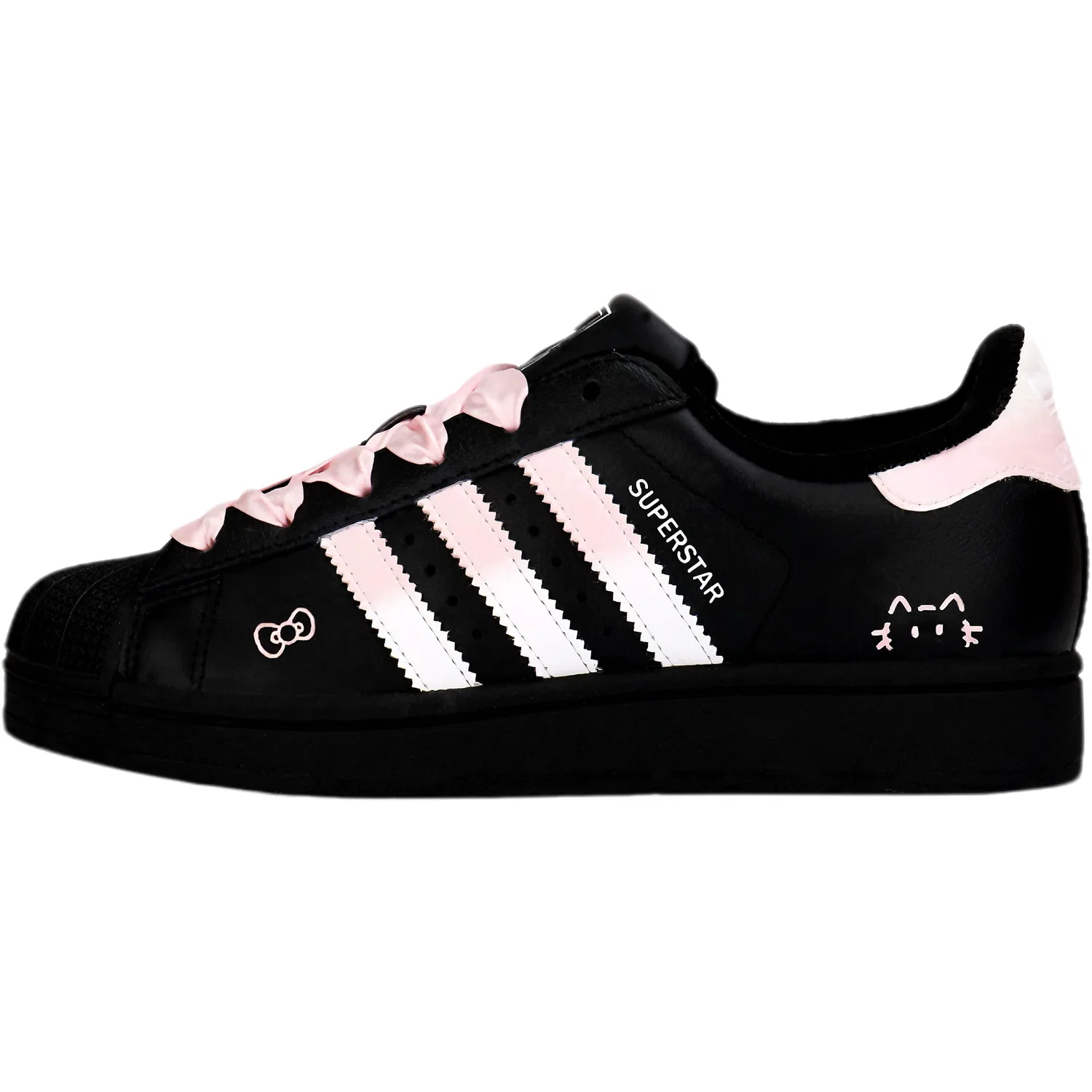 Детские кроссовки на платформе Adidas Originals Superstar 2, Pink