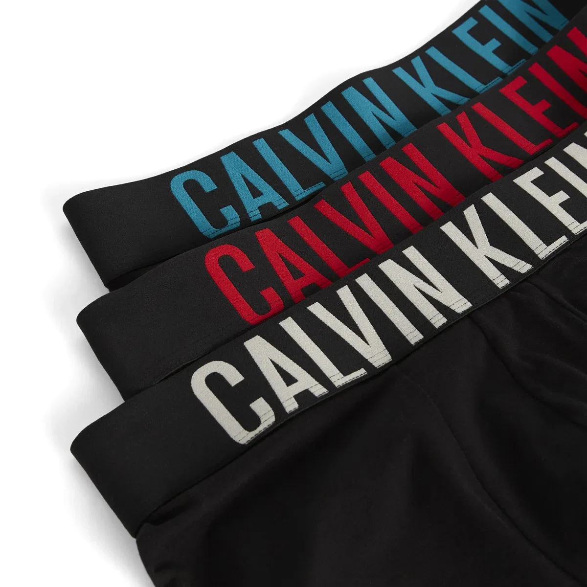 Комплект трусов с логотипом Calvin Klein Intense Power, 3 шт Calvin Klein, Black, Oatmeal, Redwood & Turquoise — фото 2