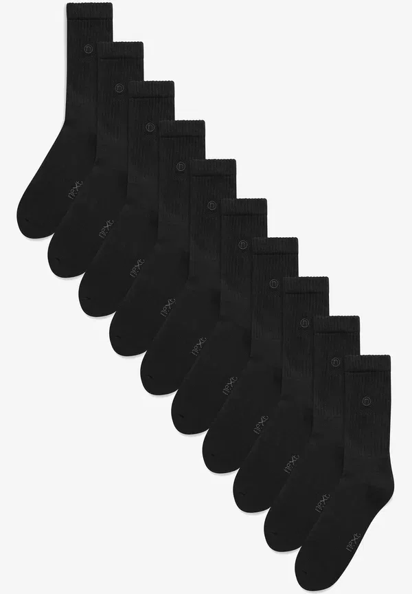 Носки хлопковые Ten pack Next, черный