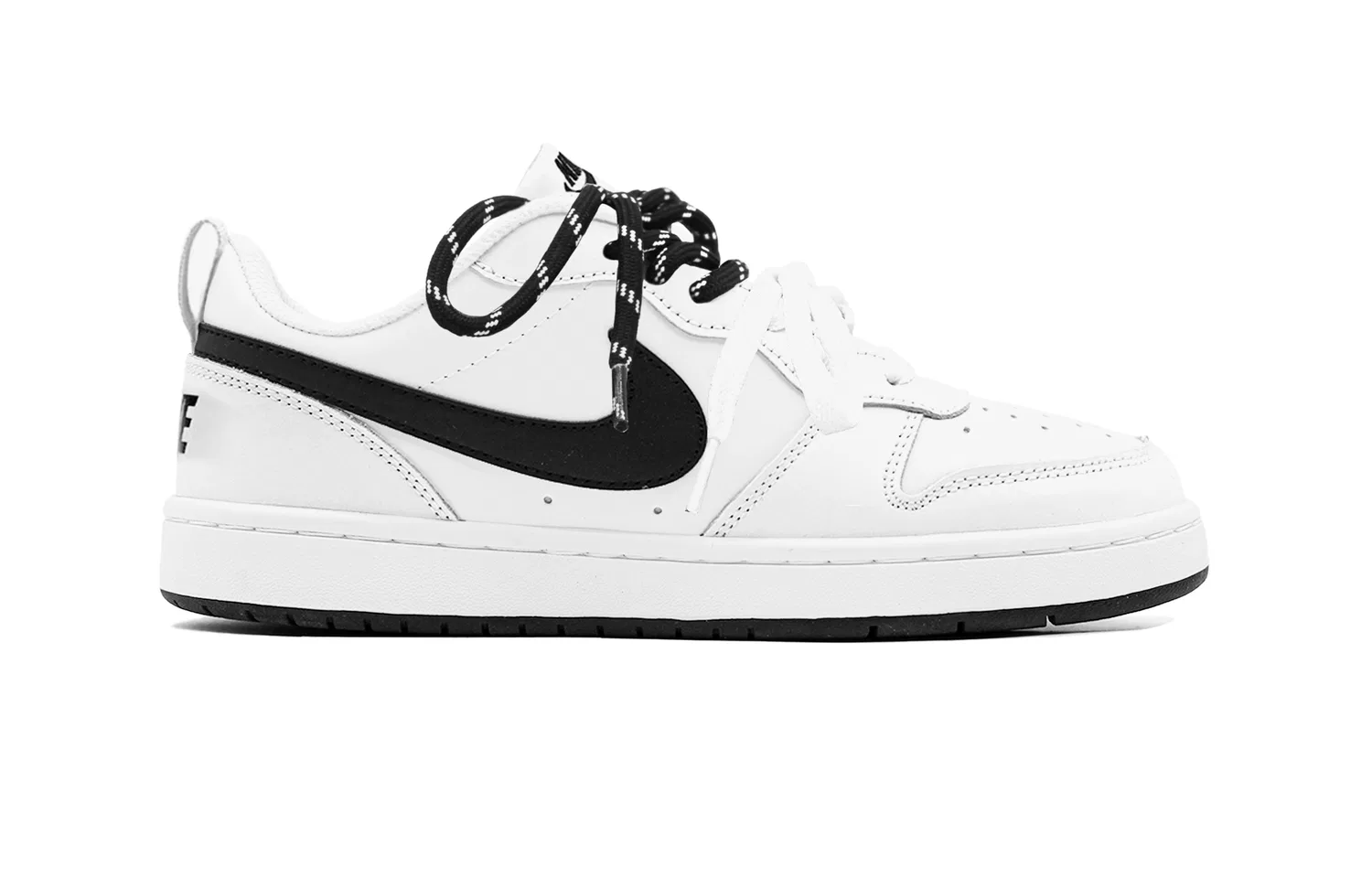 Детские кроссовки для скейтбординга Nike Court Borough Black White — фото 3
