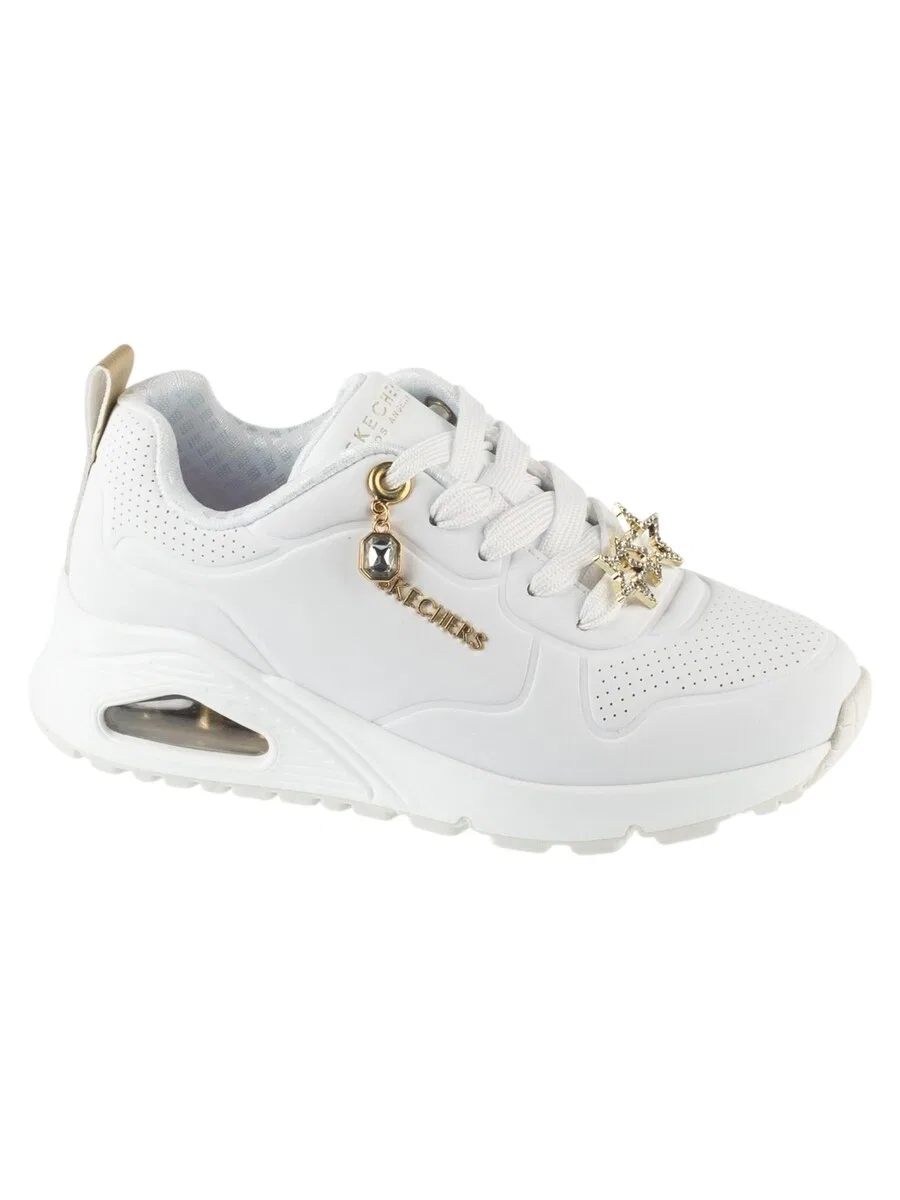 Кроссовки SKECHERS 'Uno Gen1 - Trendy Jewels' белого цвета