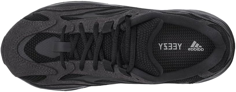 Мужские кроссовки adidas Yeezy Boost 700 V2 на шнуровке, черный — фото 3
