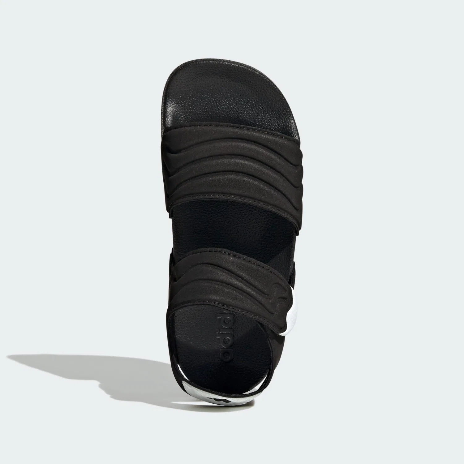 Детские сандалии с быстросохнущим ремешком ADILETTE KIDS SANDALE 2 Adidas, Schwarz Weiss — фото 2