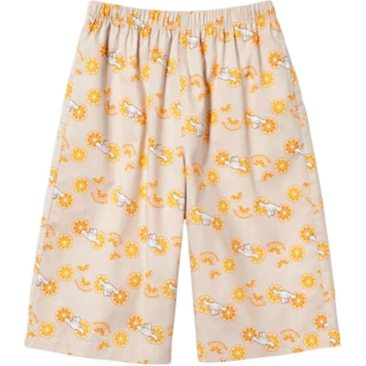 Детские шорты хлопковые UNIQLO, Natural