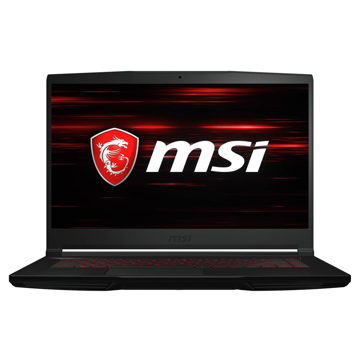 Игровой ноутбук MSI GF63 Thin 11SC, 15.6'', 8 Гб/256 Гб, i5-11400H, GTX 1650, черный, английская клавиатура - фото