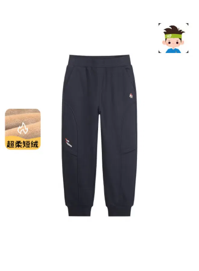 Hush Puppies Штаны вязаные с двойным слоем для мальчиков, черный