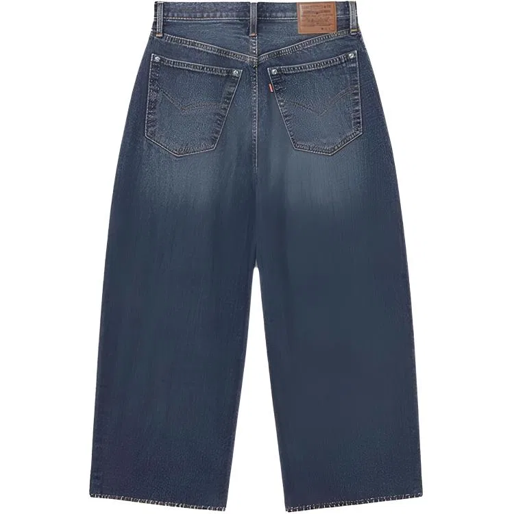Джинсы mid-rise loose fit, Levis, Navy Blue — фото 4